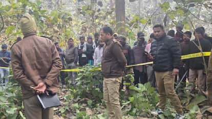 mutilated body of an elderly woman was found in the forests of Pilibhit