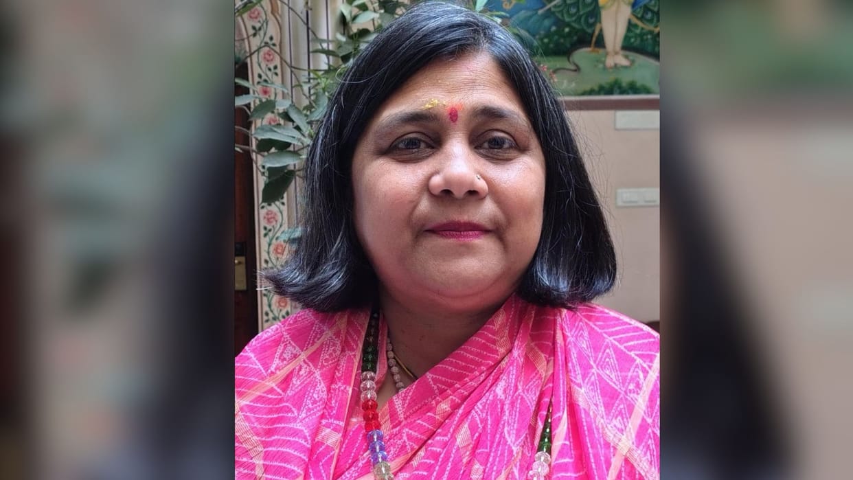 Rajshree Chaudhary embarked on temple tour from Mathura to Madurai arrived in varanasi