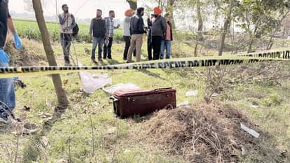 Girl dead body found in suitcase in Bathinda tattoo on her body