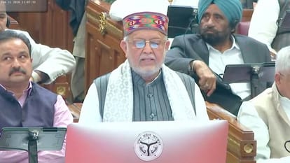 UP: UP government budget presented in the House, 6 crore people above the poverty line; per capita income incr