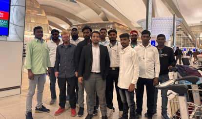 14 workers from Jharkhand stranded in Dubai returned safely after intervention of Health Minister