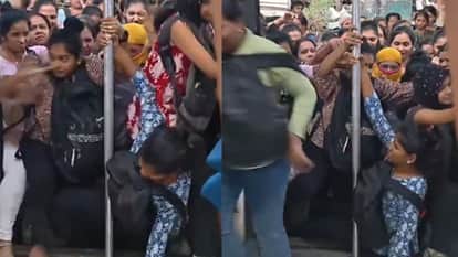 Viral Videos mumbai local these videos will make you say how do people travel