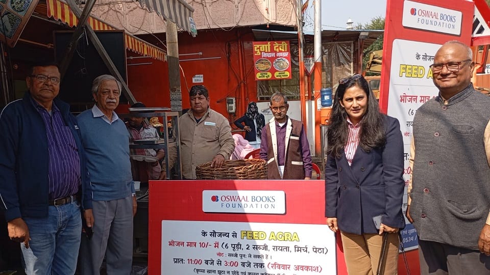 Full Meal for Just 10 at Sikandra Crossing: Oswal Foundation Opens Fourth Community Kitchen
