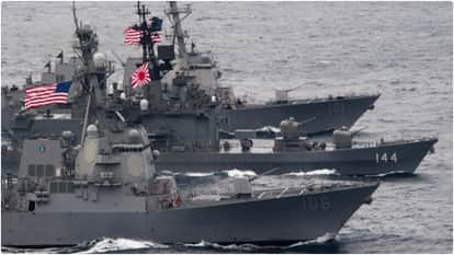 Two US Navy ships collide in Caribbean, leaving Few sailors with minor injuries, Updates in Hindi