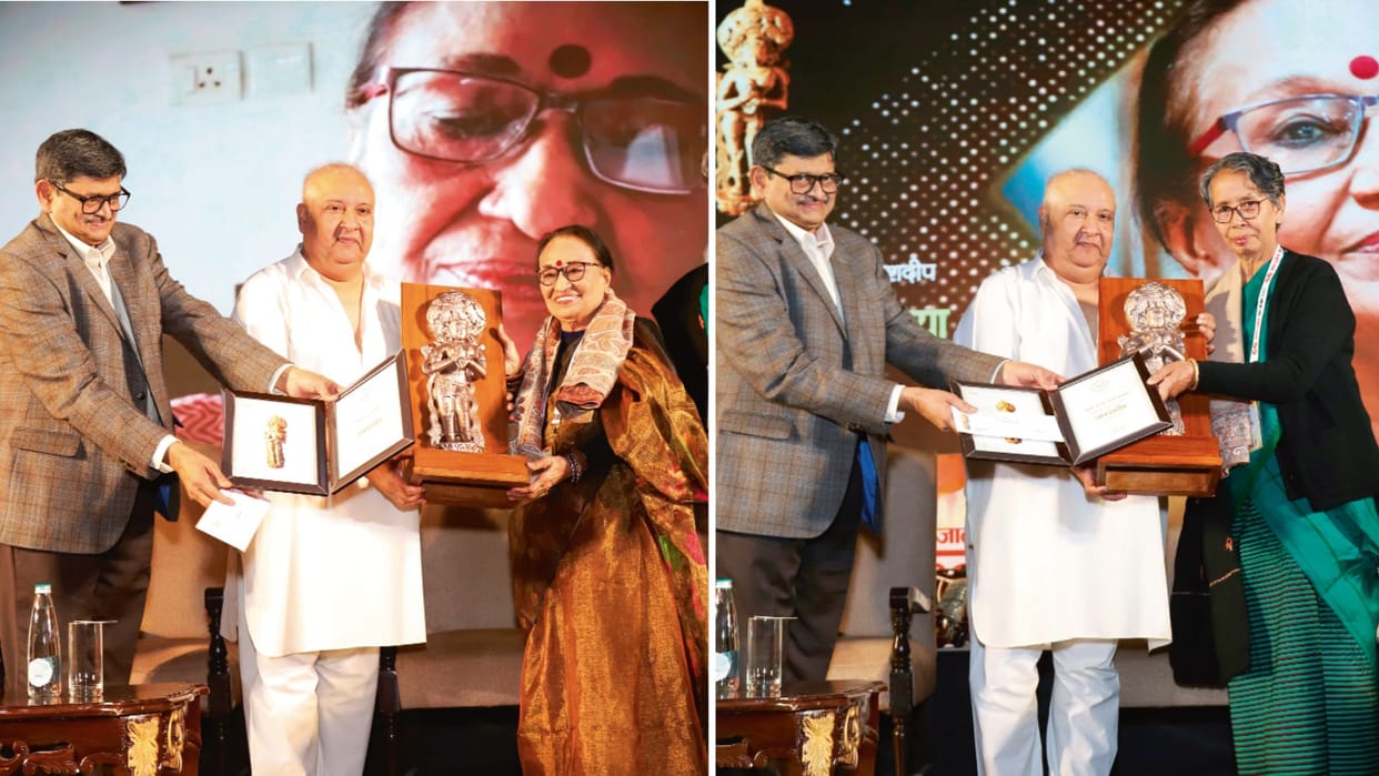 Amar Ujala Shabd Samman 2025 Chief Guest Ustad Shujaat Hussain Khan literature awards Mamata Kalia Memchoubi
