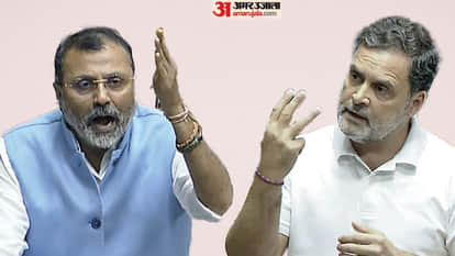 BJP MP Dr. Nishikant Dubey Moves Motion to Disqualify Rahul Gandhi in Lok Sabha