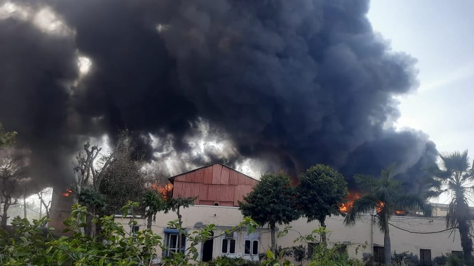 Fire breaks out at foam factory in Sonipat