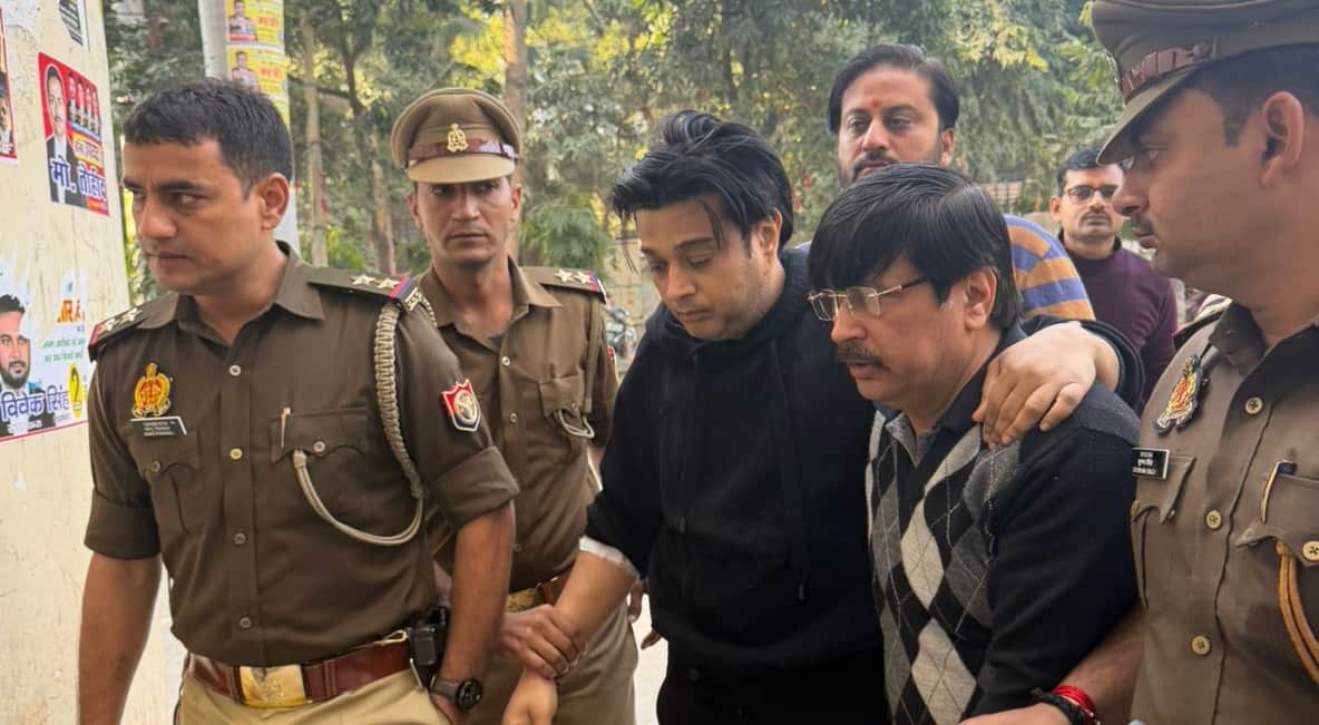 Tobacco dealer son Shivam Mishra arrested in Kanpur Lamborghini crash case