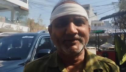 Kanpur Two people were injured by Chinese manjha one with 15 stitches on his head and other severed finger