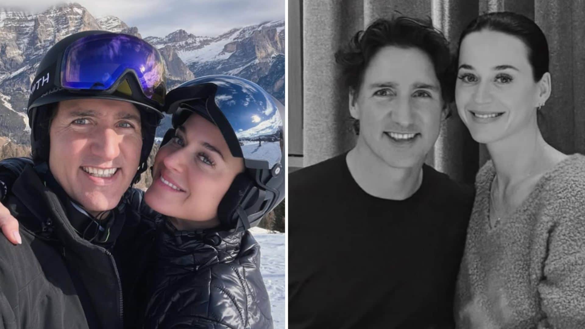 Katy Perry canada ex prime minister Justin Trudeau gives cutest cozy winter photo dump viral dating rumors