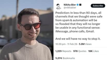 x product head Nikita Bier calls messages gmail unusable ai spam OpenClaw