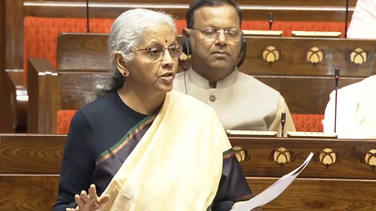 Parliament Monsoon Session FM Sitharaman No plans to modify Unified Pension Scheme know tax and gratuity part