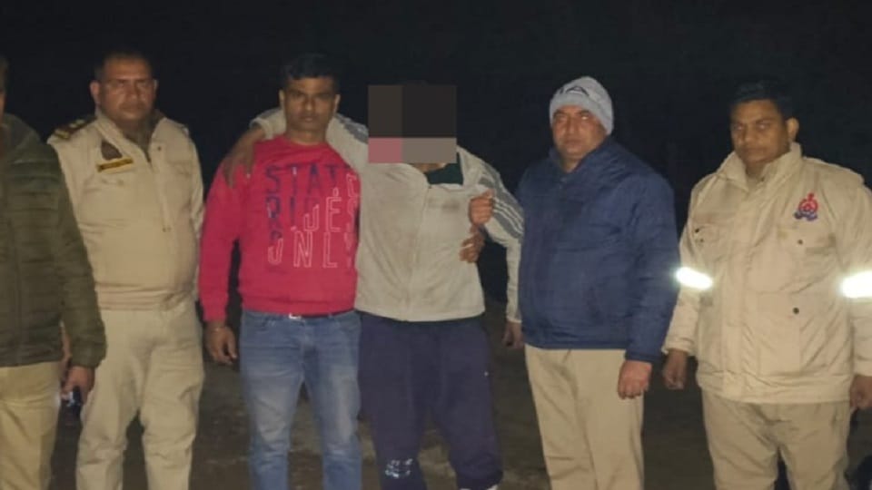 Saharanpur: A criminal carrying a reward of Rs 25,000 was arrested in an encounter, caught by the police