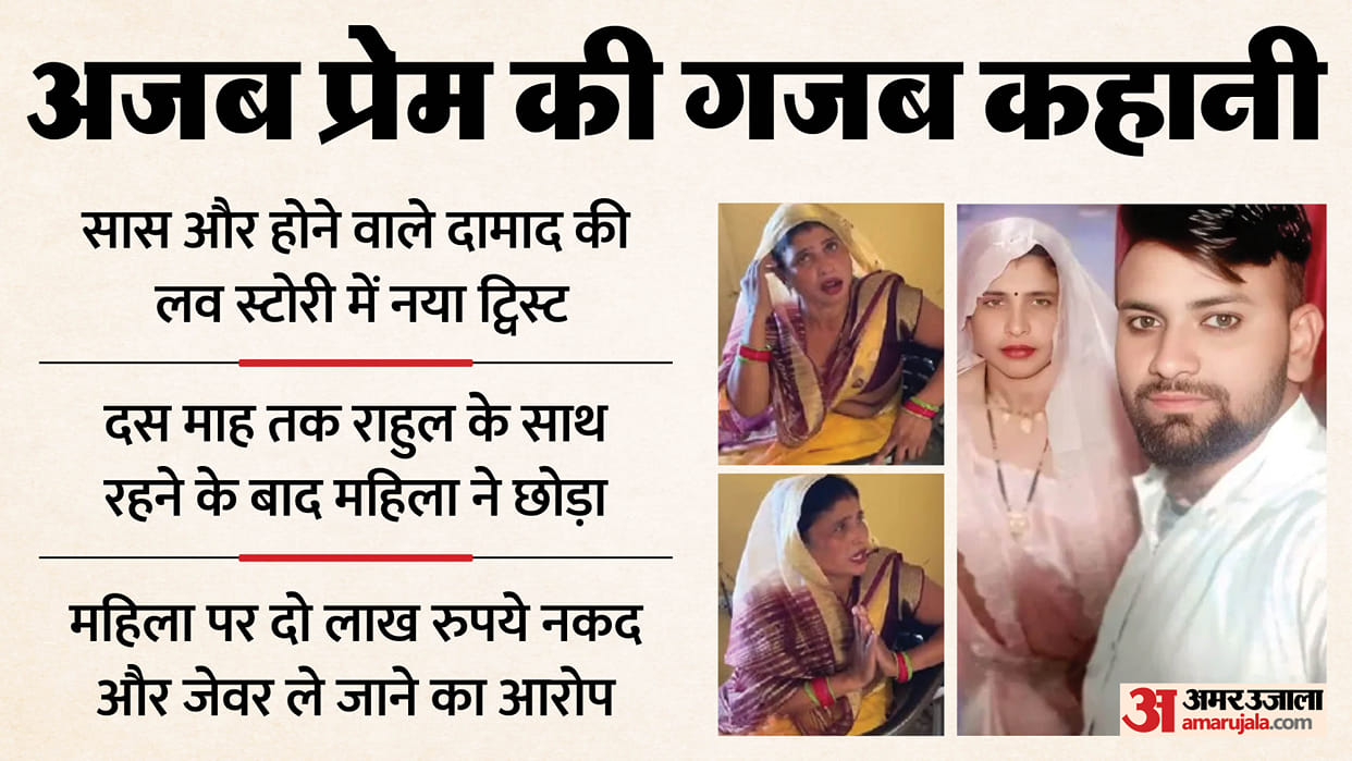 Aligarh News saas Damad Love Story New Shocking Claim Women Reaches Police Station