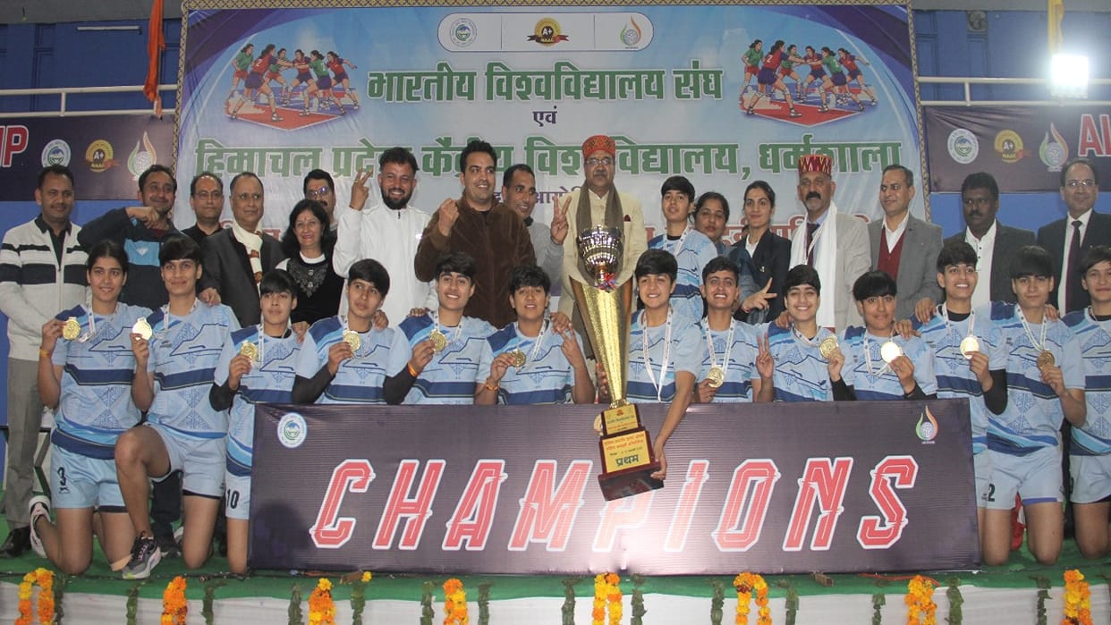 Kurukshetra University defeated LPU Punjab and became the king of Kabaddi.