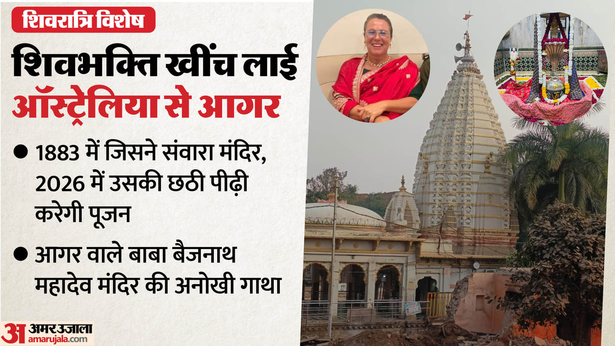 Baba Baijnath Mahadev Temple of Agar Malwa, devotee from Australia will worship on Shivratri, know the reason