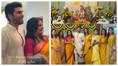 Allu Arjun missed being at brother Allu Sirish Pasupu ceremony Due To AA22xA6