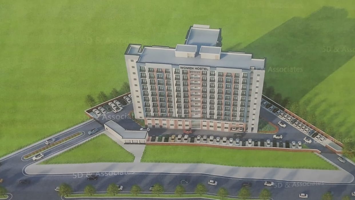 Four hostels with two thousand rooms for women will be ready in Noida in year