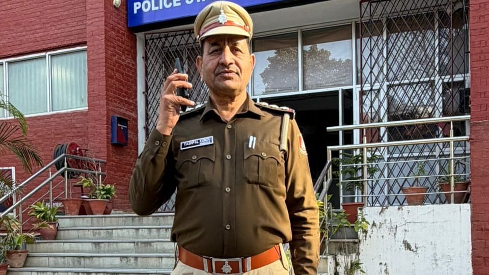 Yashpal Kundu promoted from SI to Inspector chandigarh police
