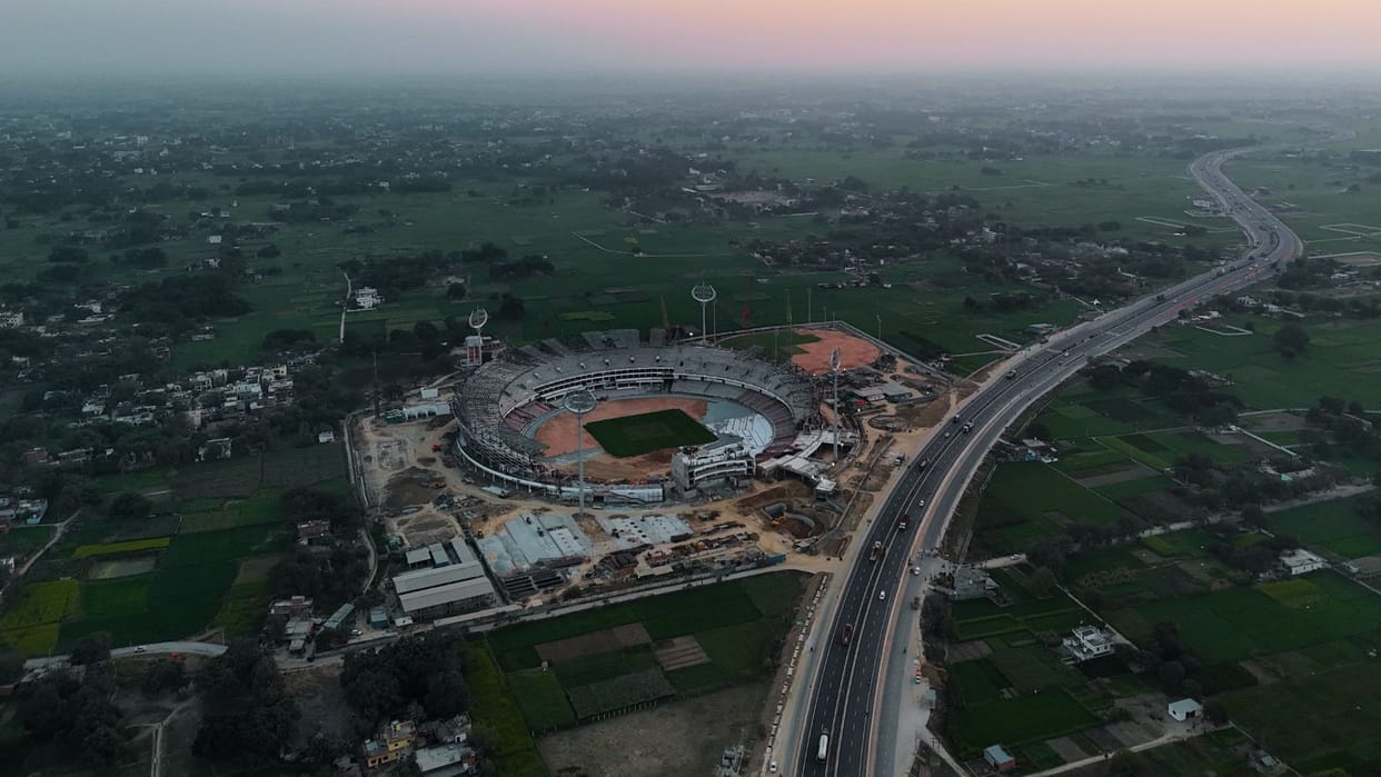 Ganjari Cricket Stadium 90% work completed handover to be done by April 21 in Varanasi