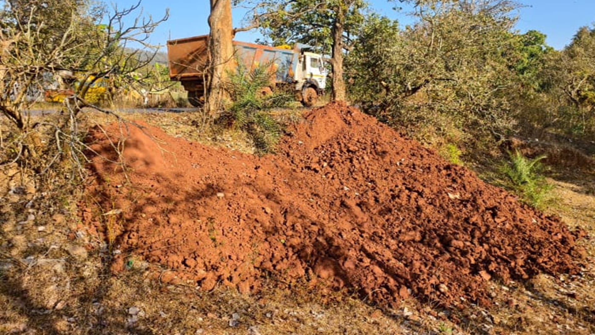 सड़क किनारे डंपिंग पर कंपनी को नोटिस