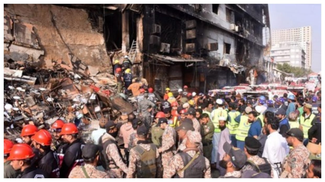 Pakistan wakes up after Gul Plaza tragedy buildings Sindh province are at risk of fire reveals serious flaws