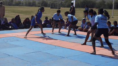 Athletes shine in volleyball, kabaddi and powerlifting at 3 day  competition in Mirzapur by Adani Foundation
