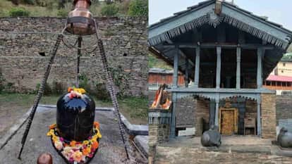 Famous Shiva temple Uttarakhand Lakhamandal is a village of millions of Shivalingas