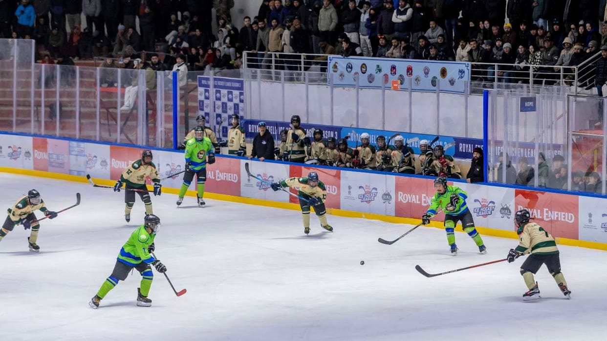 Royal Enfield Ice Hockey League Season 3 Semi-Finals