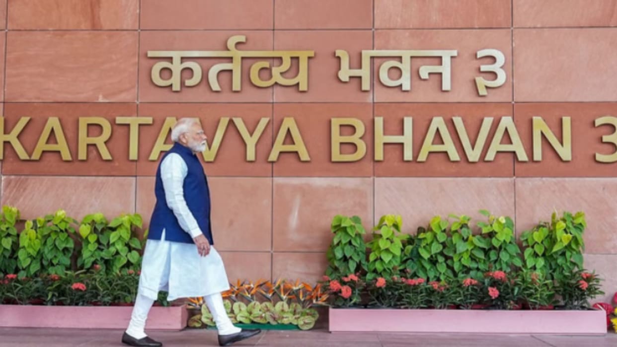PM Modi last cabinet meeting South Block shifting to Seva Teerth PMO inauguration