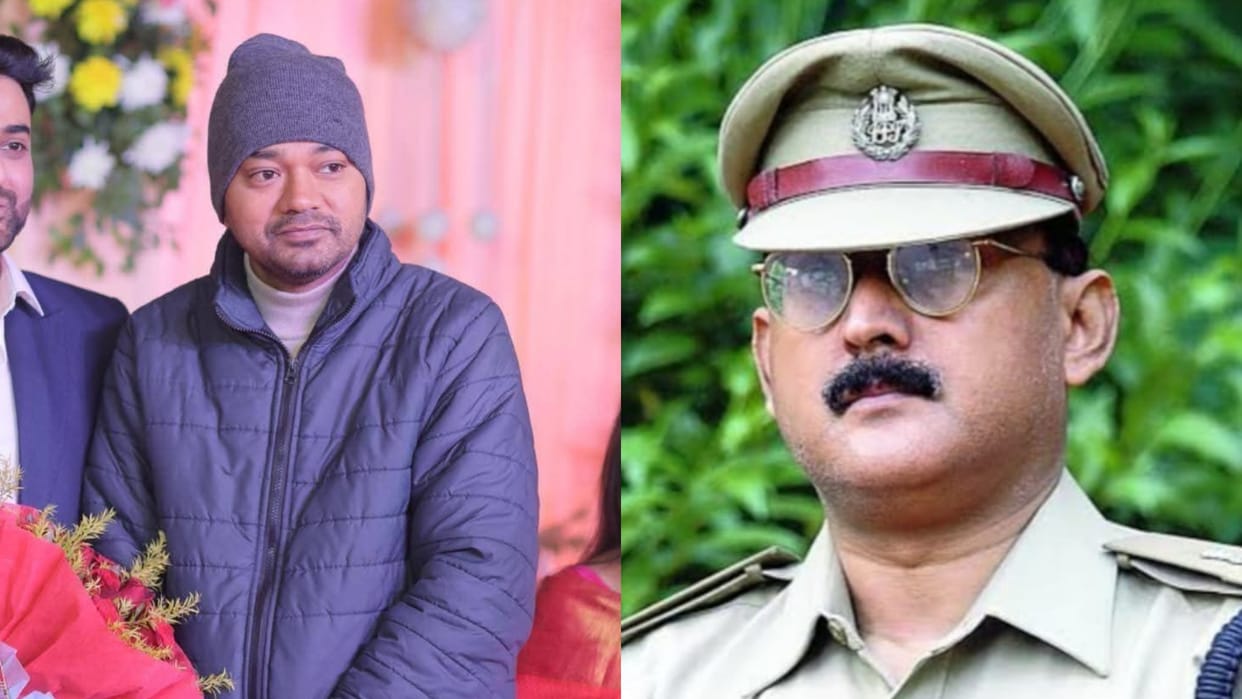 Raids on former IPS officer Amitabh Das's house controversy statement Nitish Kumar's son Nishant kumar patna