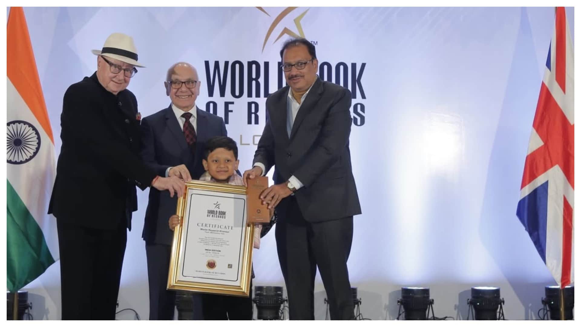 Reyaansh Khamkar young swimmer completed 30 km solo swim in Arabian Sea made world record