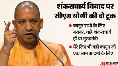 UP: Akhilesh and Yogi clash over Shankaracharya issue, CM says not everyone can write themselves as Shankarach