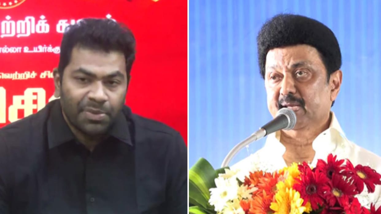 Tamil Nadu politics TVK attacks DMK cogress alliance over seat sharing askwhy Stalin not contesting all seats