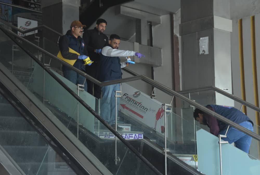 Dehradun Gangster murder outside gym  Shooters Captured in cctv camera outside crime seen