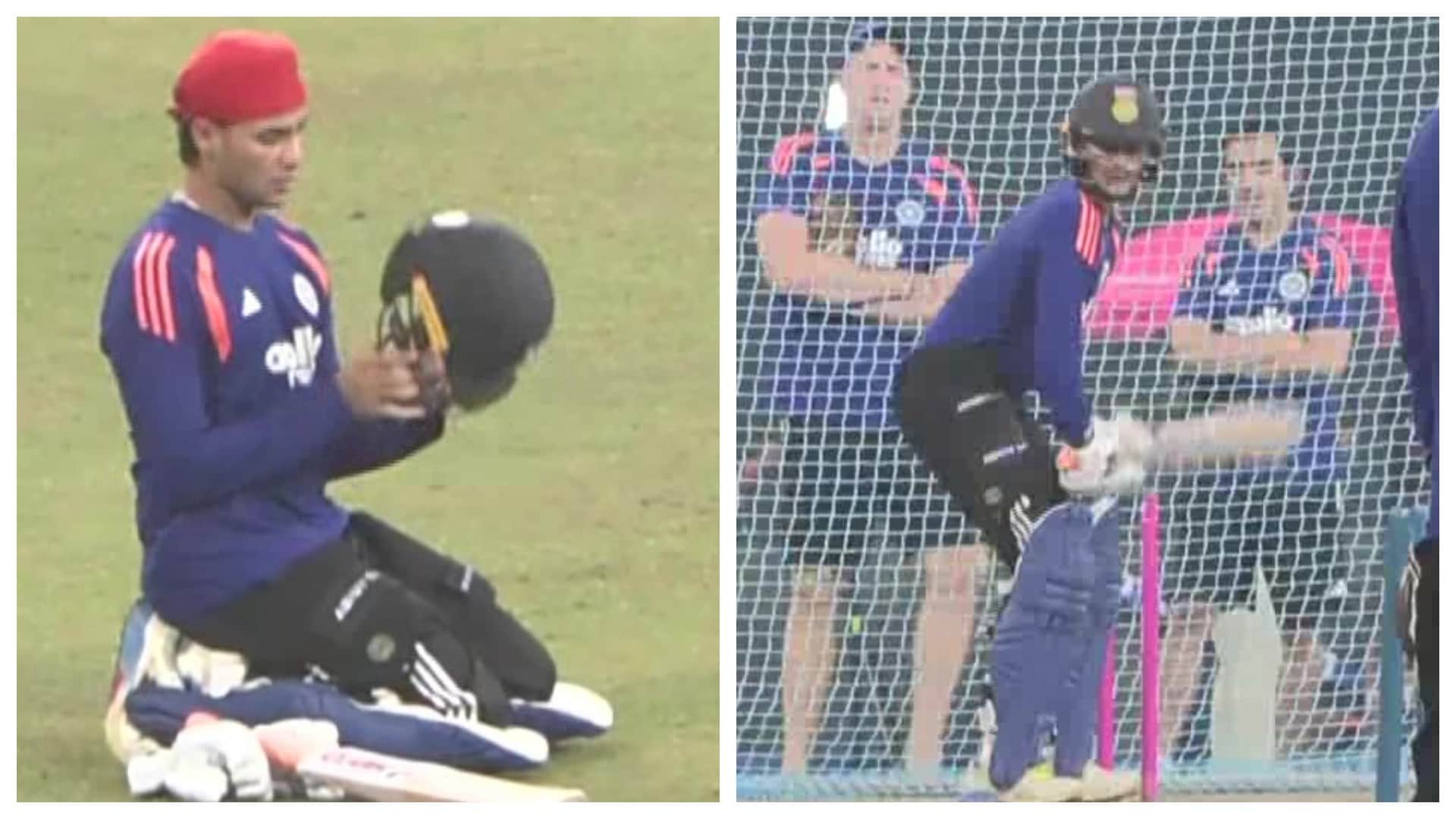 Abhishek Sharma bats at nets readies himself for Ind vs Pak T20 World Cup 2026 match