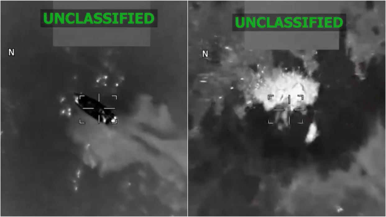 US military deadly strike on vessel accused of trafficking drugs in Caribbean Sea