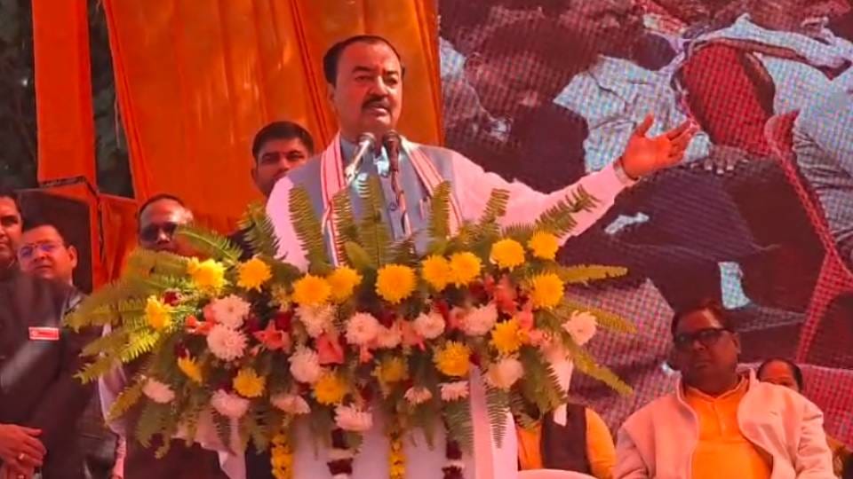 Keshav Maurya said SP doesn't have workers its just goons adding "Forget 2027 opposition wont come until 2047