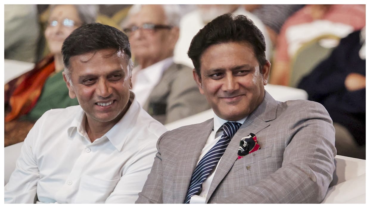 Chinnaswamy Stadium to have stands named after Anil Kumble and Rahul Dravid KSCA has decided