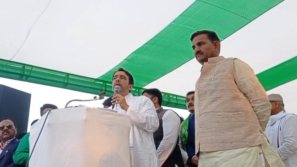 Jayant Chaudhary statement in Bisawar Jan Sabha