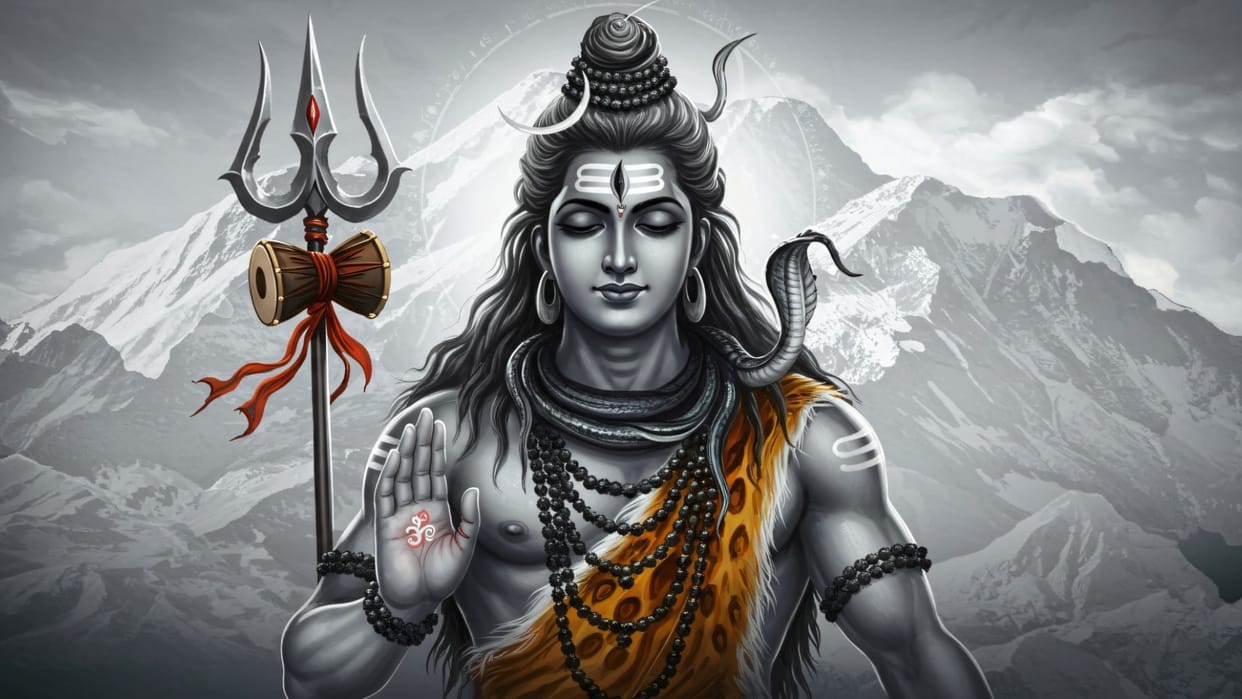 Maha Shivratri 2026 lord shiva The triangle of life balance
