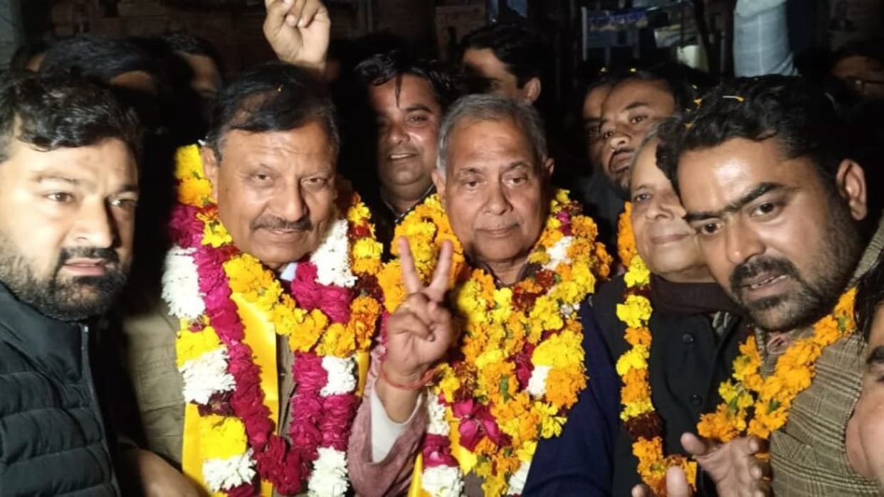 Pramod Tyagi won post of President in Muzaffarnagar District Bar Association elections