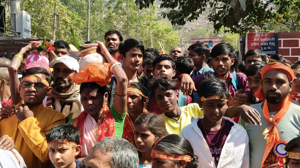 bihar news rajgir devotees protest nitish kumar malmas mela 2026 inspection