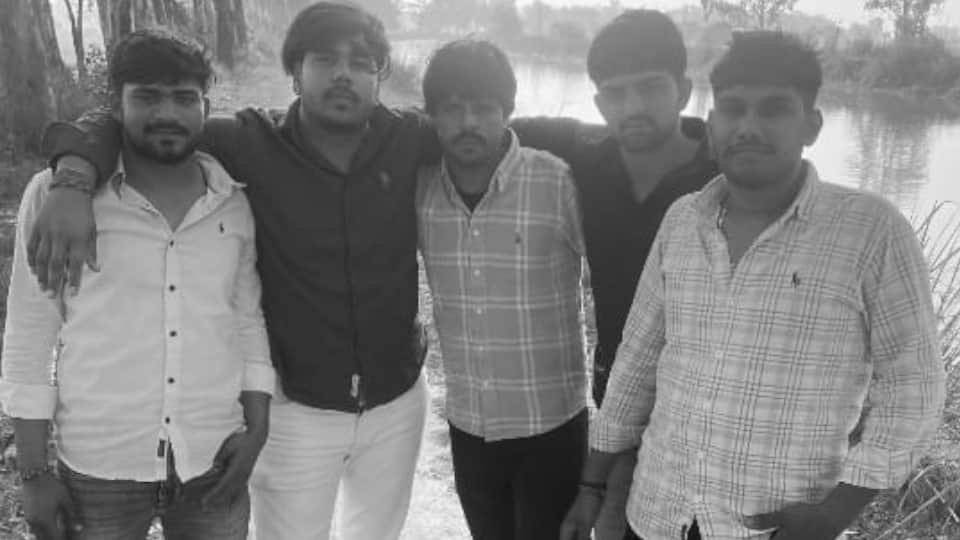 big accident in Gohana of sonipat five youths from Rohtak died