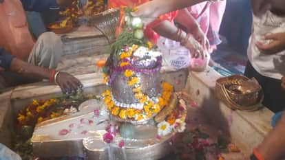 Mahashivratri News On Mahashivratri, a crowd of devotees gathered in all the temples including Mankameshwar