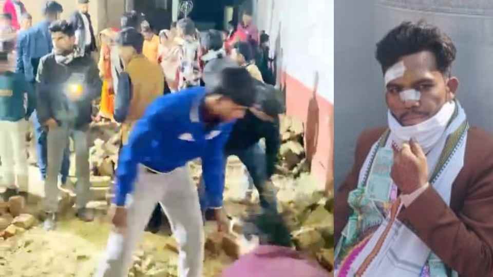 Sambhal: wall collapsed during the wedding procession, injuring a dozen people, including the groom