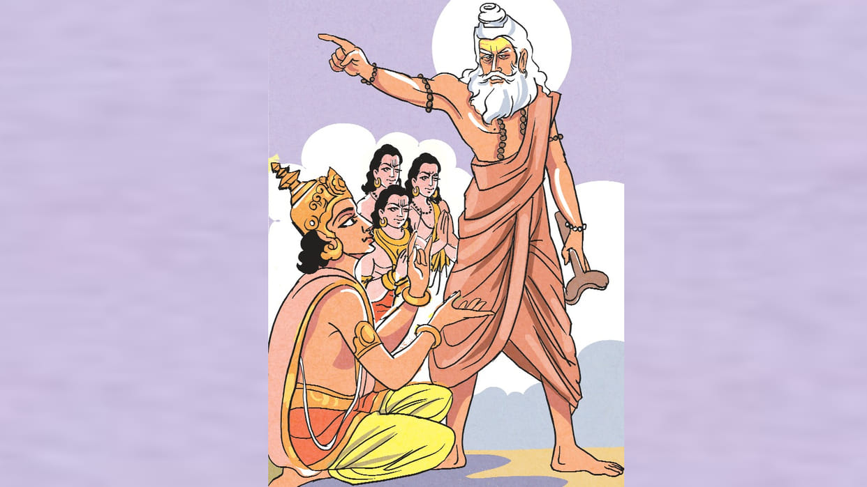 durvasa rishi in anger cursed Dharma three times know what