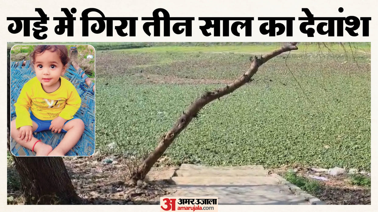 Three-year-old boy dies after falling into a pit in Noida