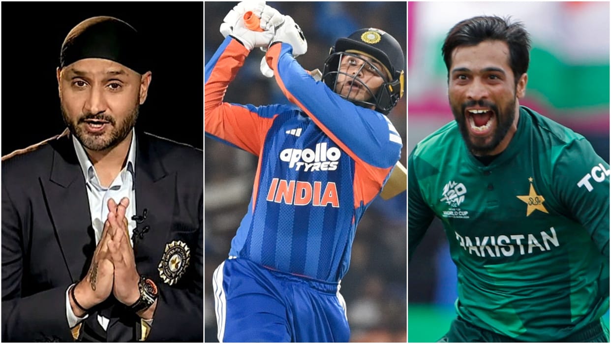 Harbhajan Singh slammed Pakistan Mohammad Amir, who called Abhishek Sharma slogger; T20 world Cup IND vs PAK