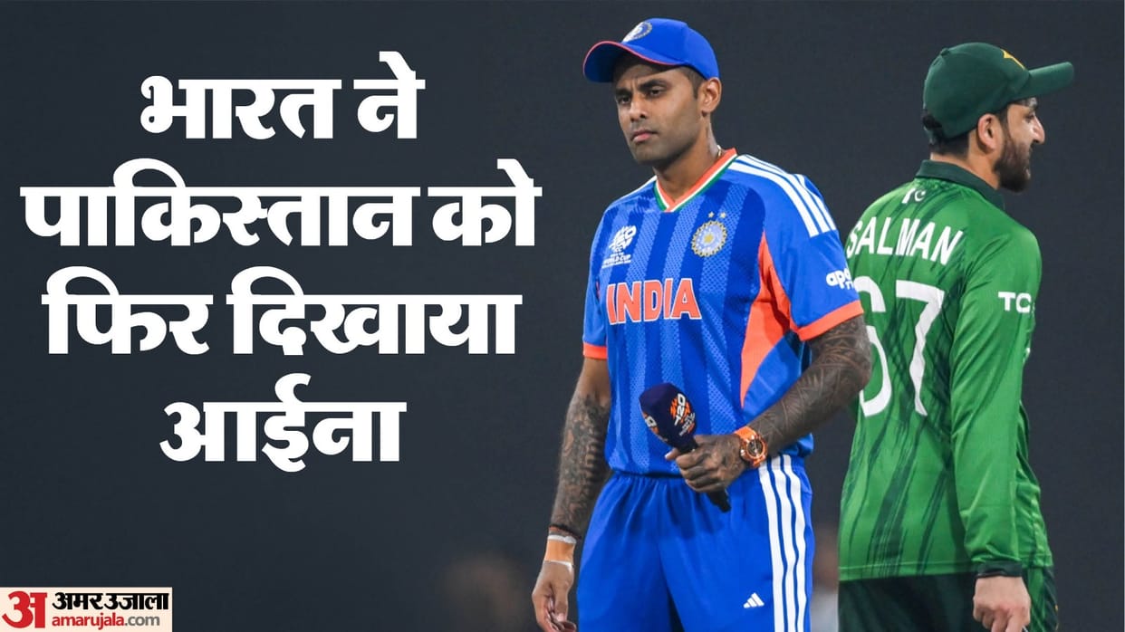 IND vs PAK No Handshake Today T20 World Cup 2026 India vs Pakistan Players Handshake Controversy News in Hindi